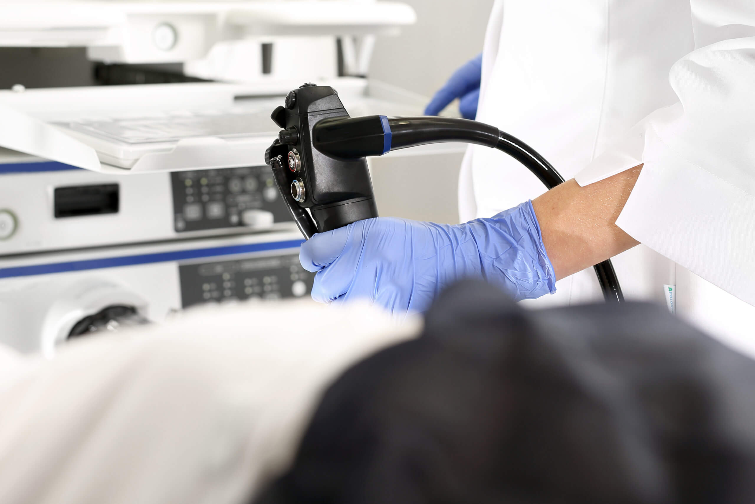 A doctor performing an endoscopy at an Arizona endoscopy center